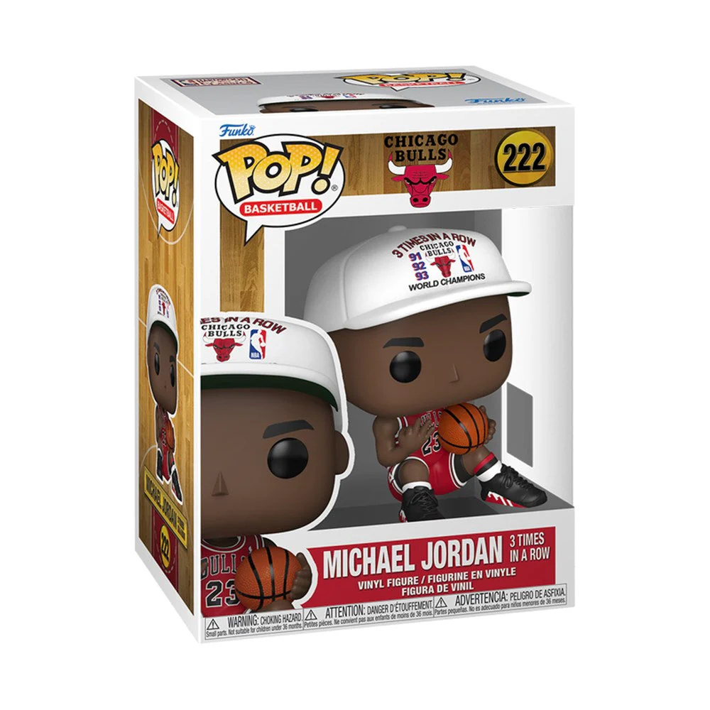 Funko Pop Basketball Nba Bulls - Michael Jordan (3X In A Row) - Image 2