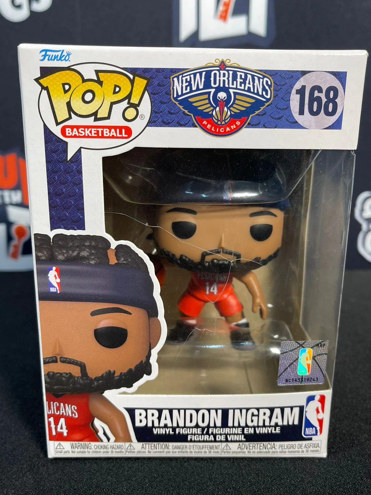 Funko: Pop! Basketball: Pelicans - Brandon Ingram [Damaged Box] - Image 2