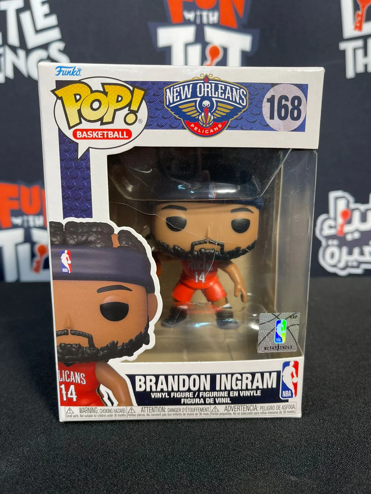 Funko: Pop! Basketball: Pelicans - Brandon Ingram [Damaged Box] - Image 3