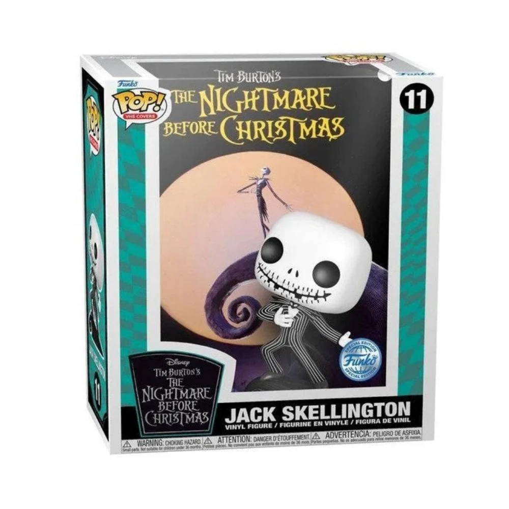 Funko Pop Cover Exc : Disney - The Night Before Christmas - Jack Skellington