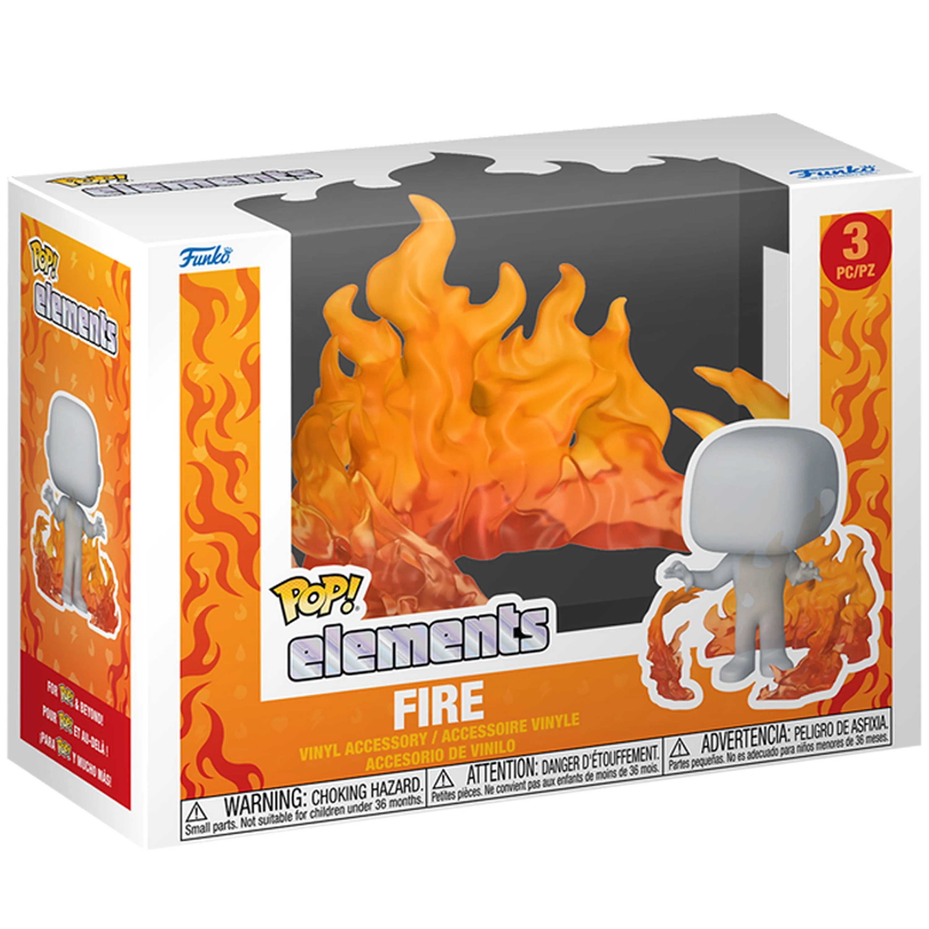 Funko Pop Elements Fire - Red - Image 2