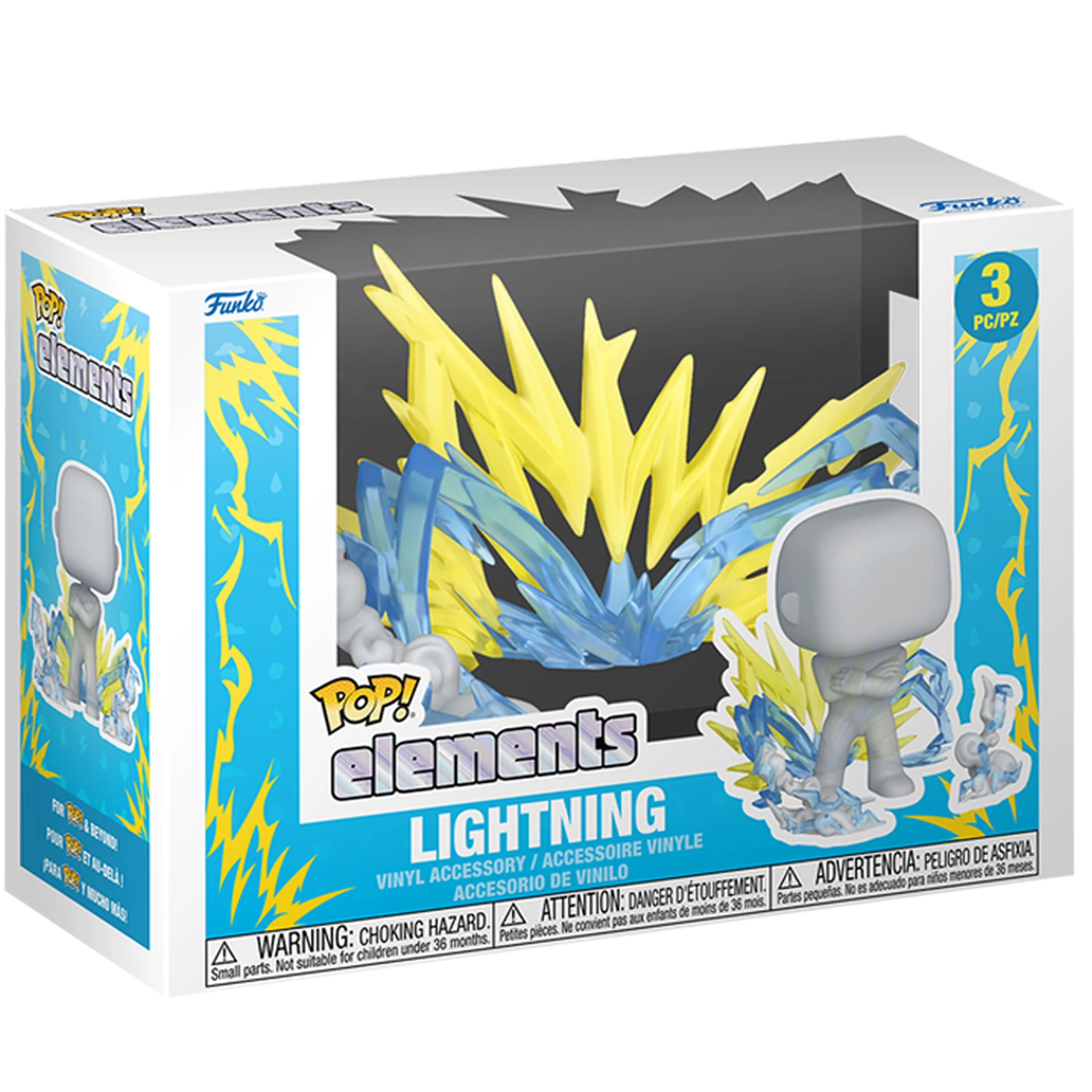Funko Pop Elements Lightning - Yellow - Image 2