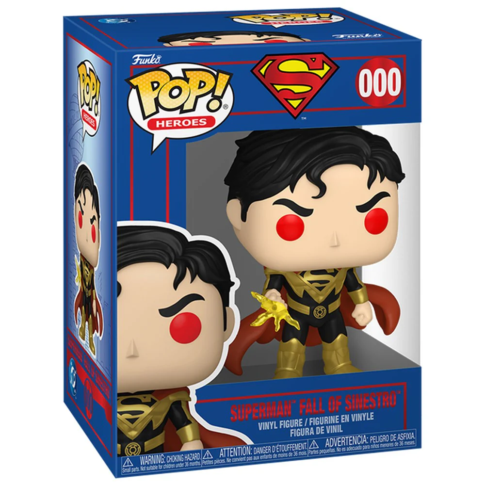 Funko Pop Heroes: Superman Through the Ages - Superman Fall of Sinestro - Image 2