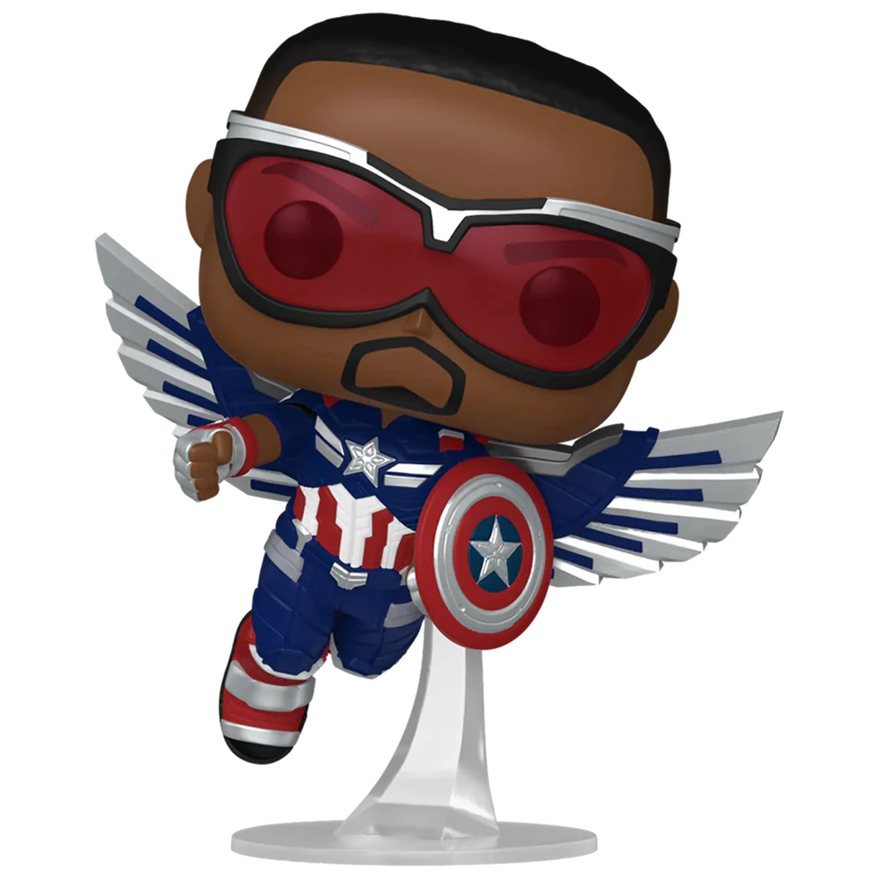 Funko Pop! Marvel: Captain America Brave New World - Captain America (Flying)(Exc)