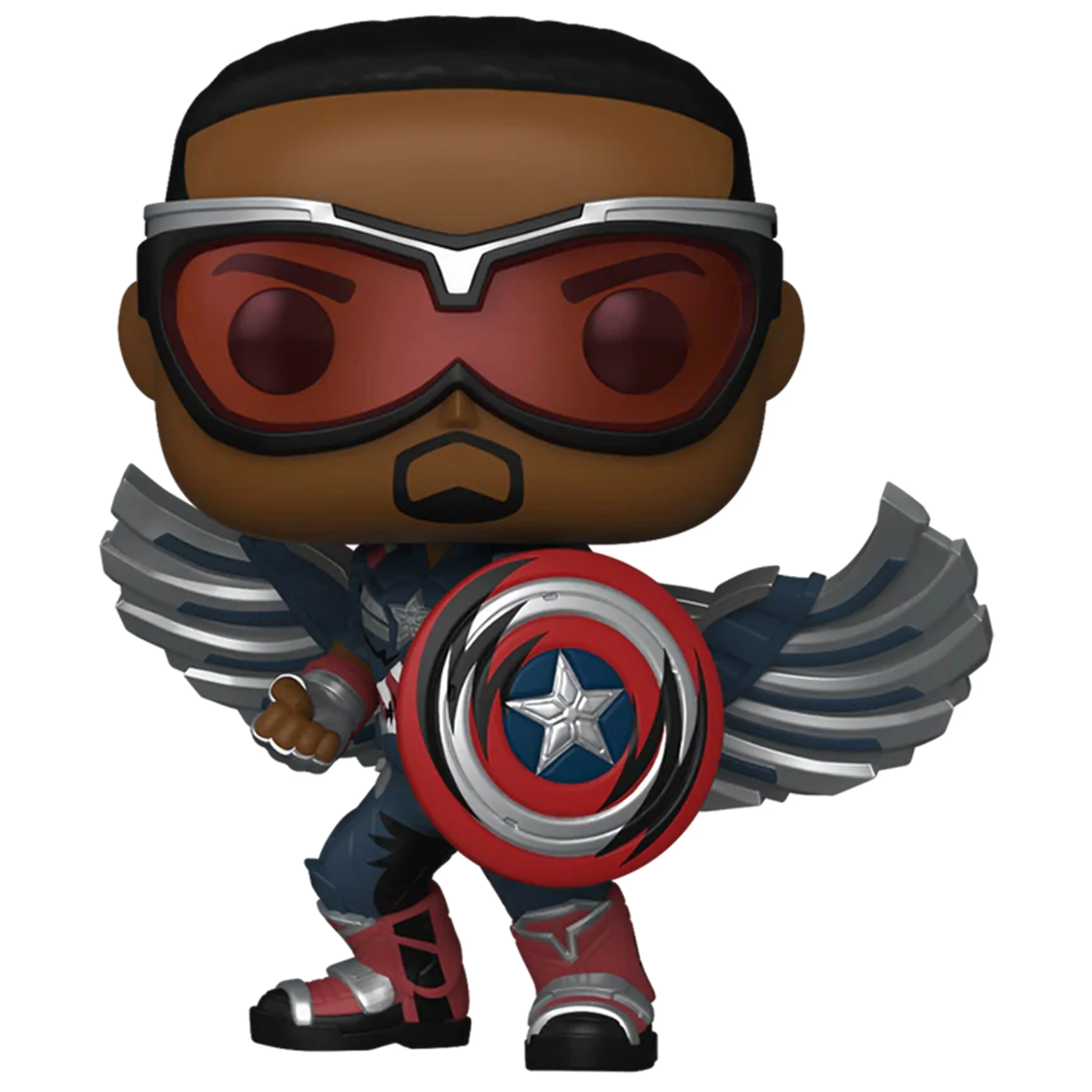 Funko Pop! Marvel: Captain America Brave New World - Captain America (Retro Comic Deco)(Exc)