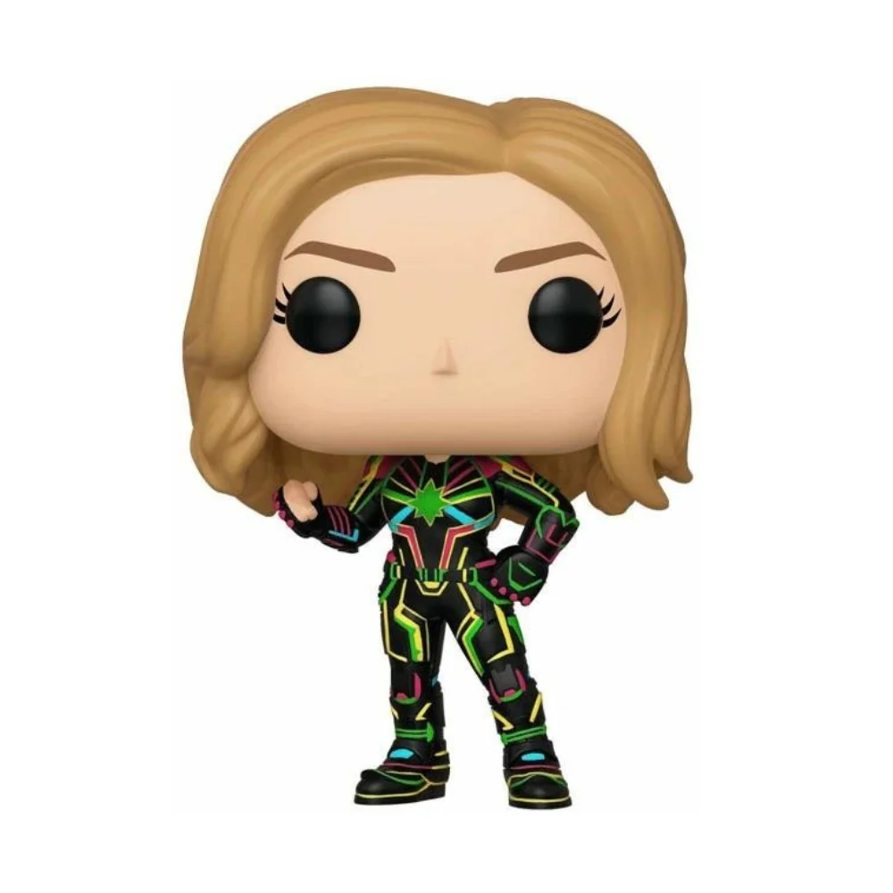 Funko: Pop! Marvel: Captain Marvel - Captain Marvel Neon Suit