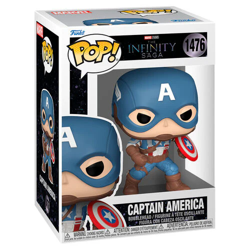 Funko Pop Marvel Infinity Saga - Captain America - Image 2