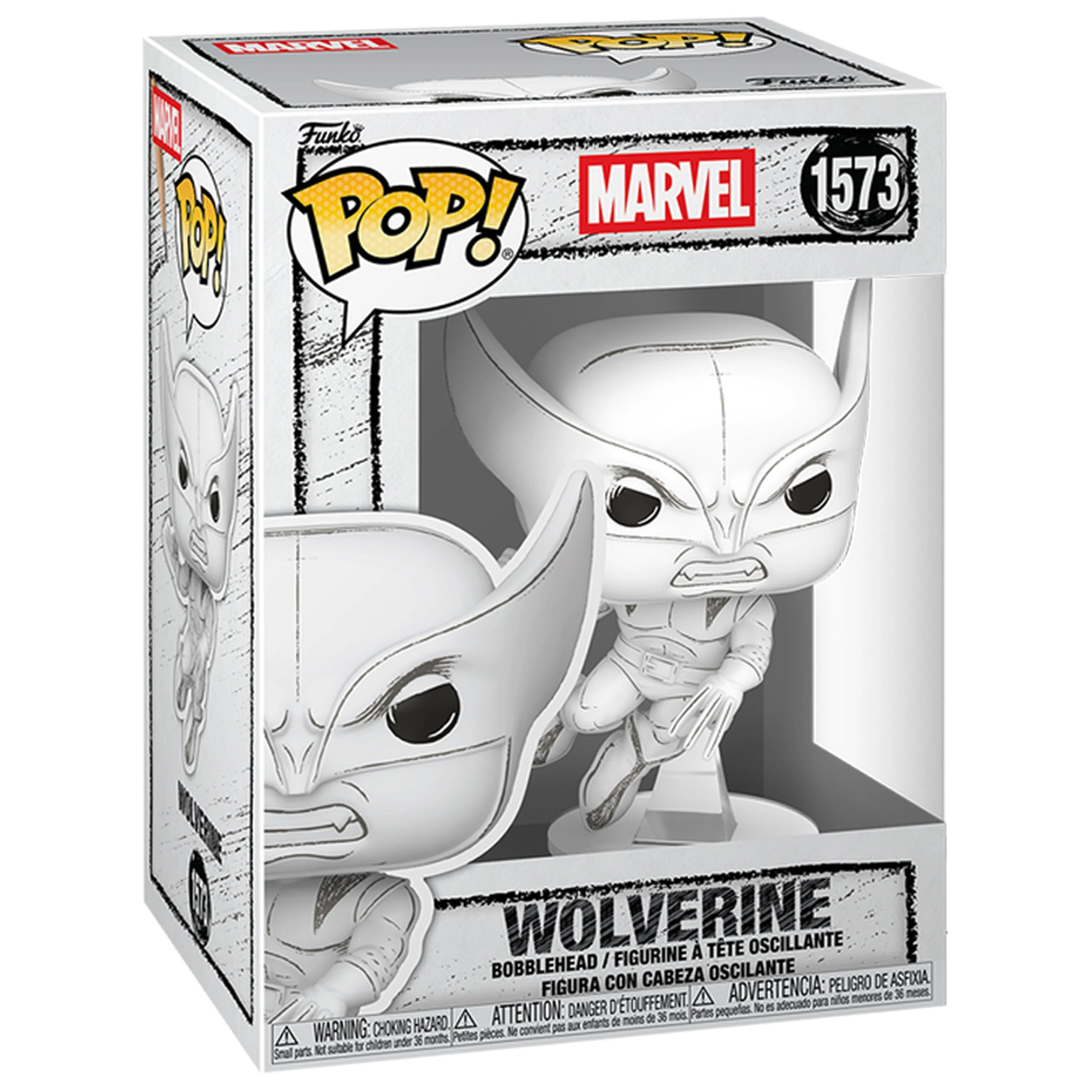 Funko Pop Marvel Marvel Sketched - Wolverine - Image 2