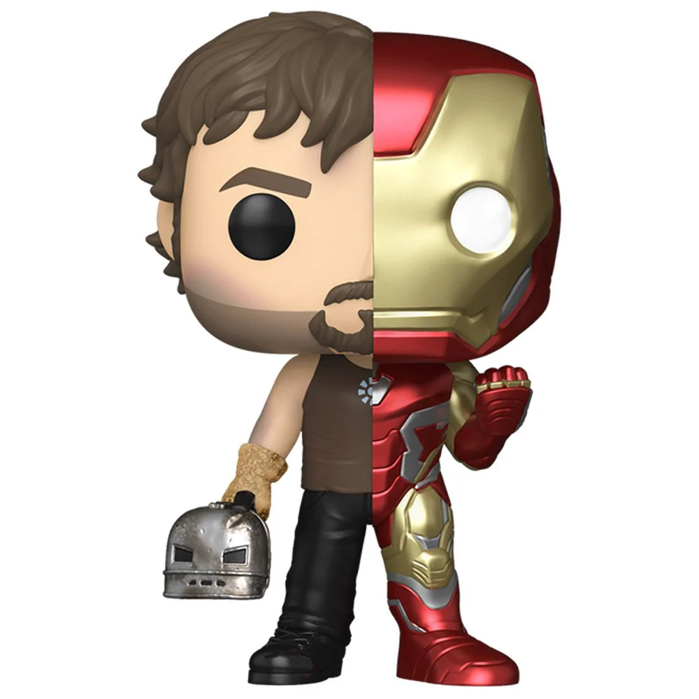 Funko Pop Marvel: Split - Iron Man / Tony Stark + L491 Exc