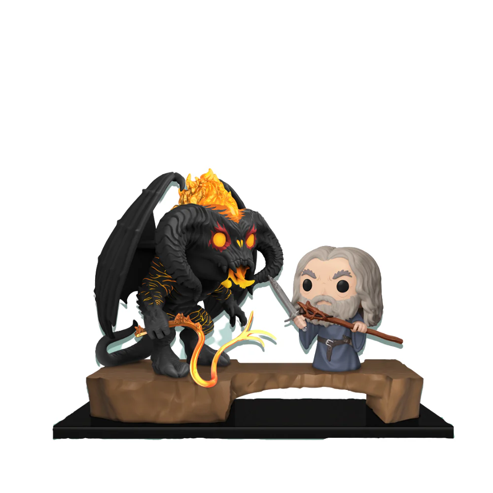 Funko Pop Moments Exc : Lord of the Rings - Gandalf vs. Balrog