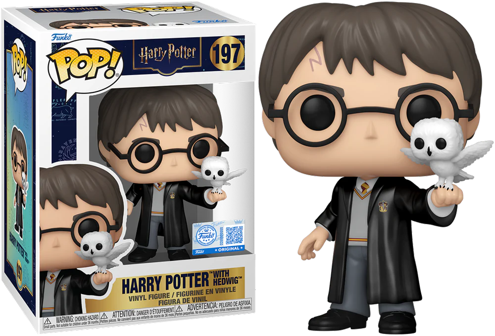 Funko Pop Movies: Harry Potter S20- Harry with Hedwig (Exc) - Image 2