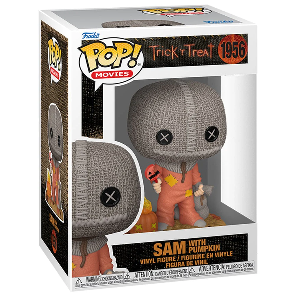 Funko Pop  Movies  Horror S11 - Sam W/ Pumpkin - Image 2