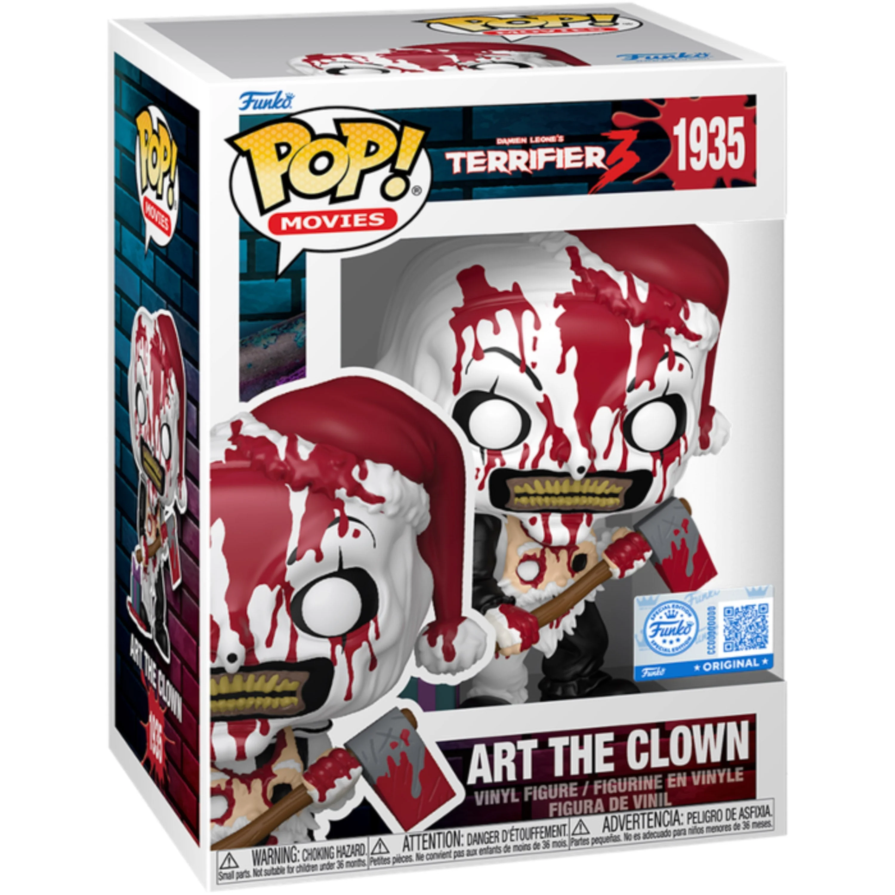Funko Pop Movies Terrifier 3 - Art The Clown (Exc) - Image 2