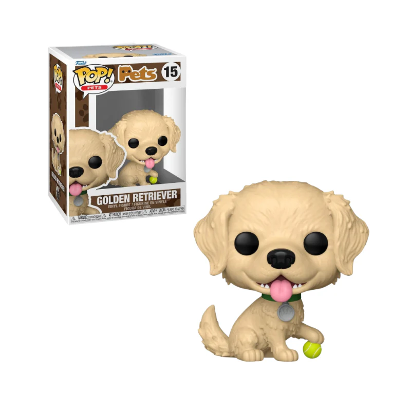 Funko Pop Pets Pets S3 - Golden Retriever - Image 2