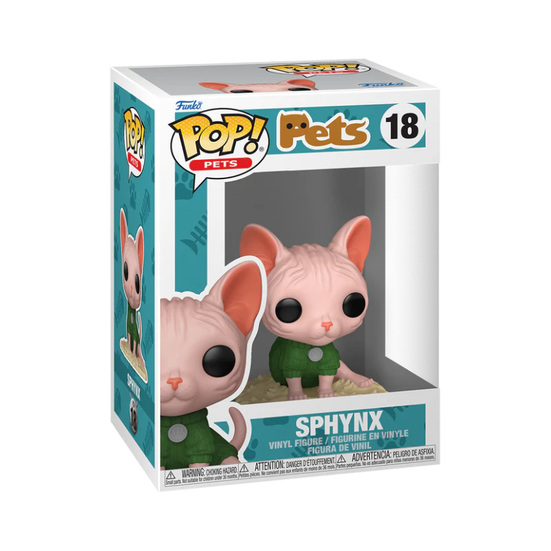 Funko Pop Pets Pets S3 - Sphinx Cat - Image 2