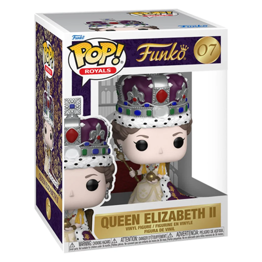 Funko Pop Premium Icons: Queen Elizabeth II 100th (Corona) - Image 2