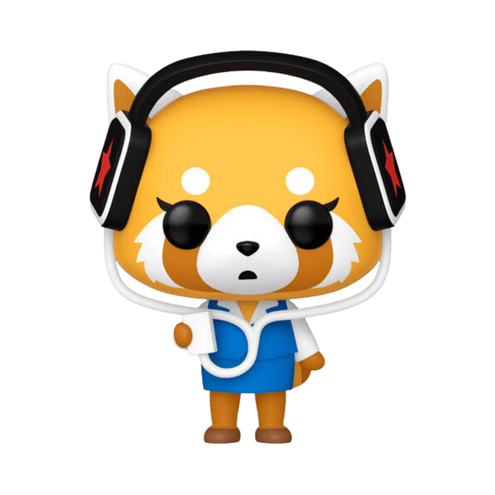 Funko Pop Reg Sanrio: Aggretsuko with Headphones