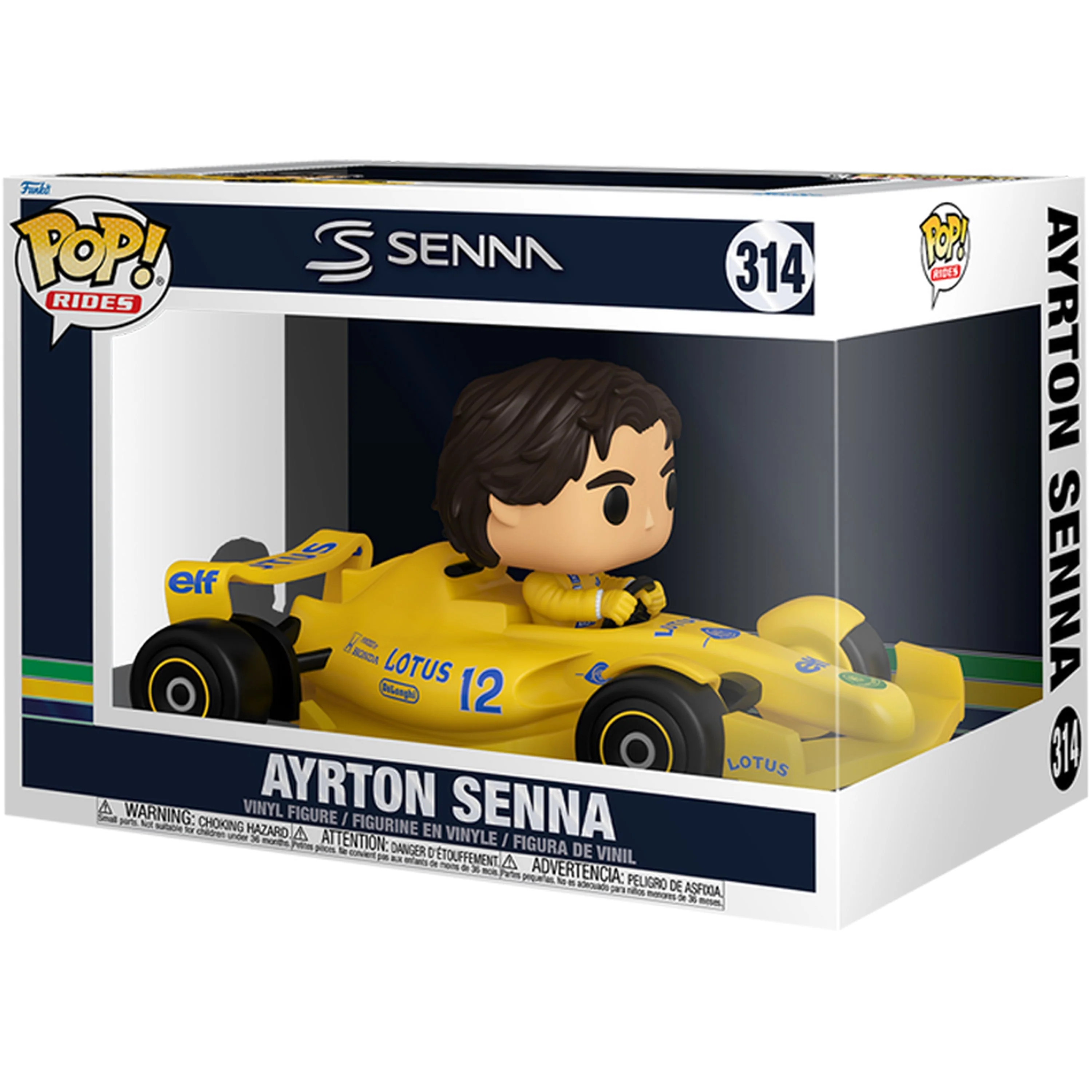 Funko Pop Rides Sprdlx Formula 1 Lotus - Ayrton Senna - Image 2