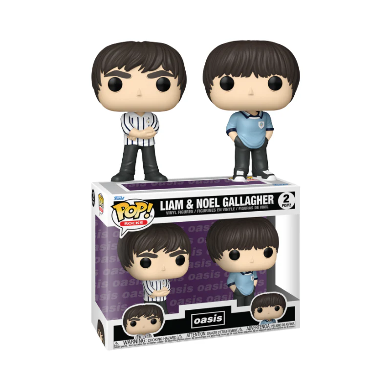 Funko Pop Rocks: Oasis S2 - Liam & Noel Gallagher 2Pk - Image 2