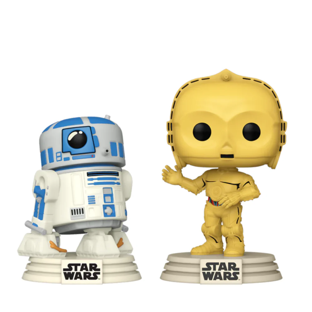 Funko: Pop! Star Wars: D100 - RR R2 and 3PO 2pk (Exc)