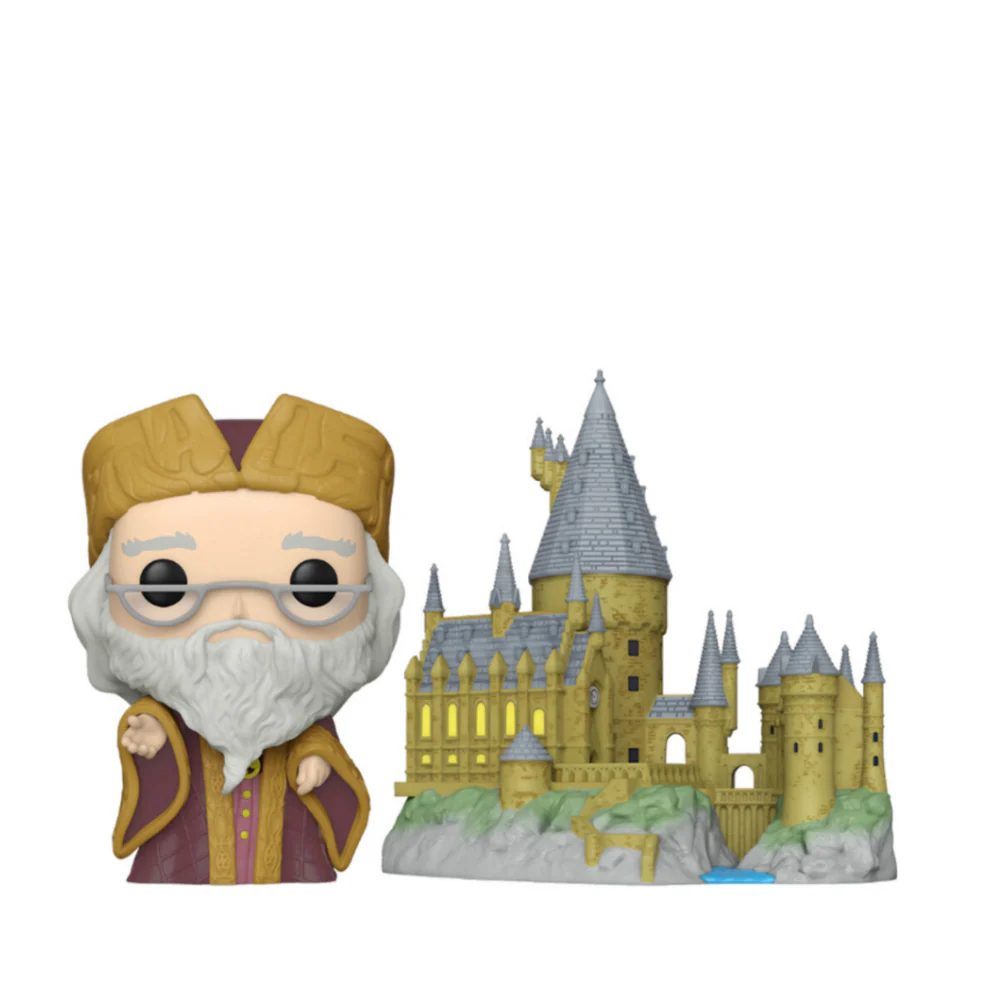 Funko : Pop Town! Movies: Harry Potter Anniversary - Dumbledore w/Hogwarts