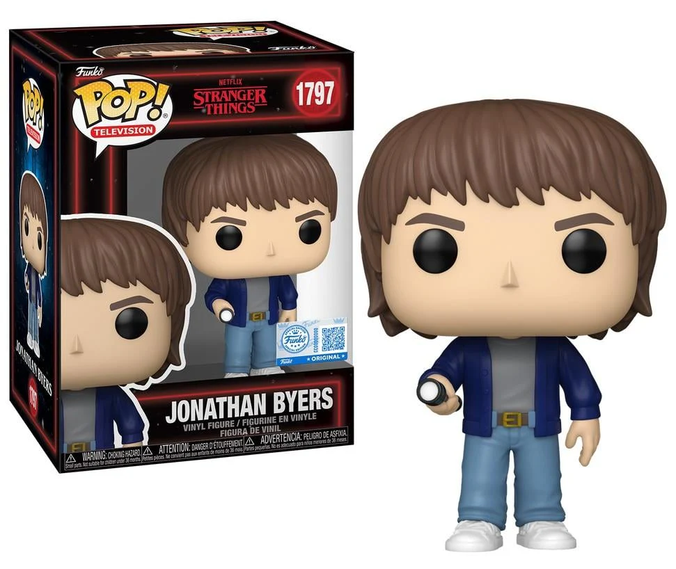 Funko Pop Tv: Stranger Things - Jonathan (Exc) - Image 2