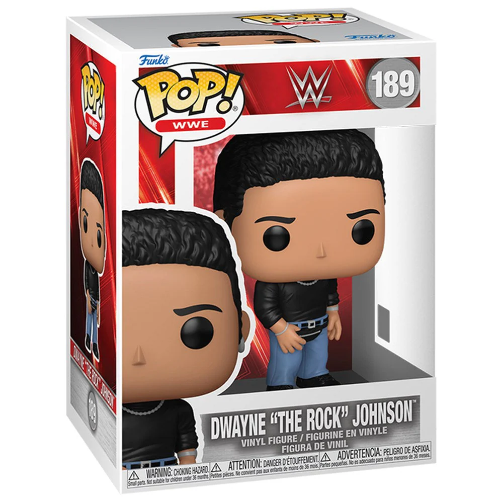 Funko Pop WWE: S28 - Rock with Fanny Pack - Image 2
