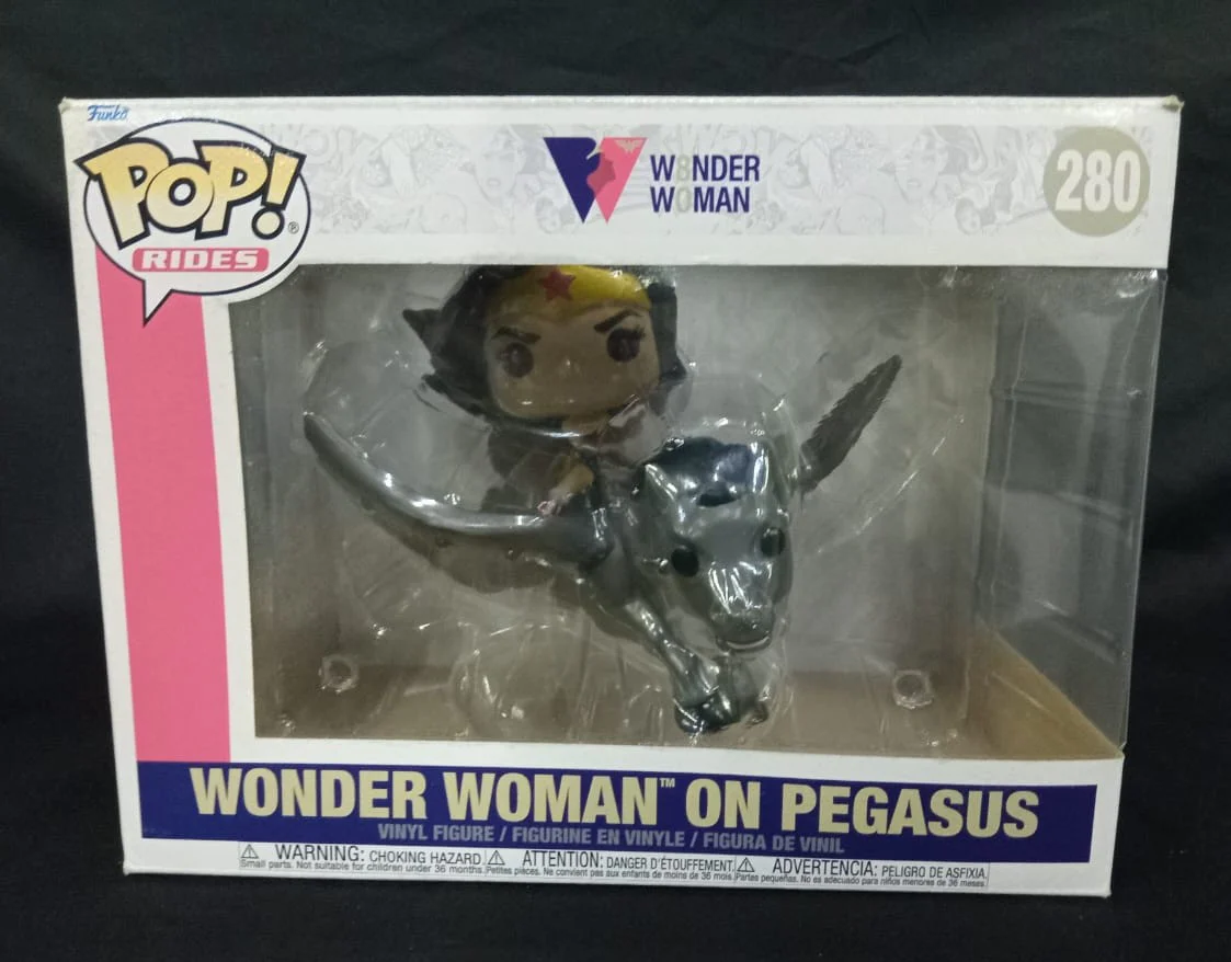 Funko Rides Super Deluxe : DC Comics Wonder Woman 80th - Wonder Woman on Pegasus [Damaged Box] - Image 2