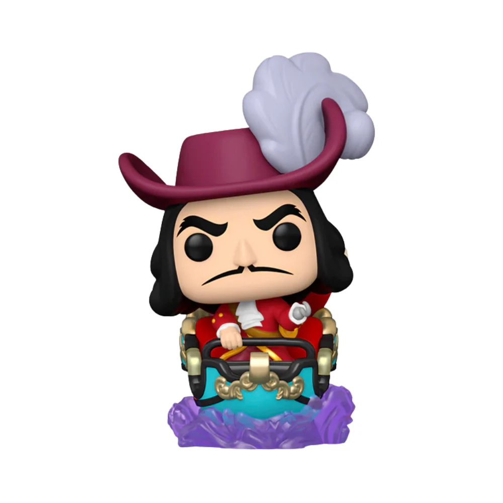 Funko Rides : Walt Disney World 50 - Captain Hook at the Peter Pan's Flight Attraction