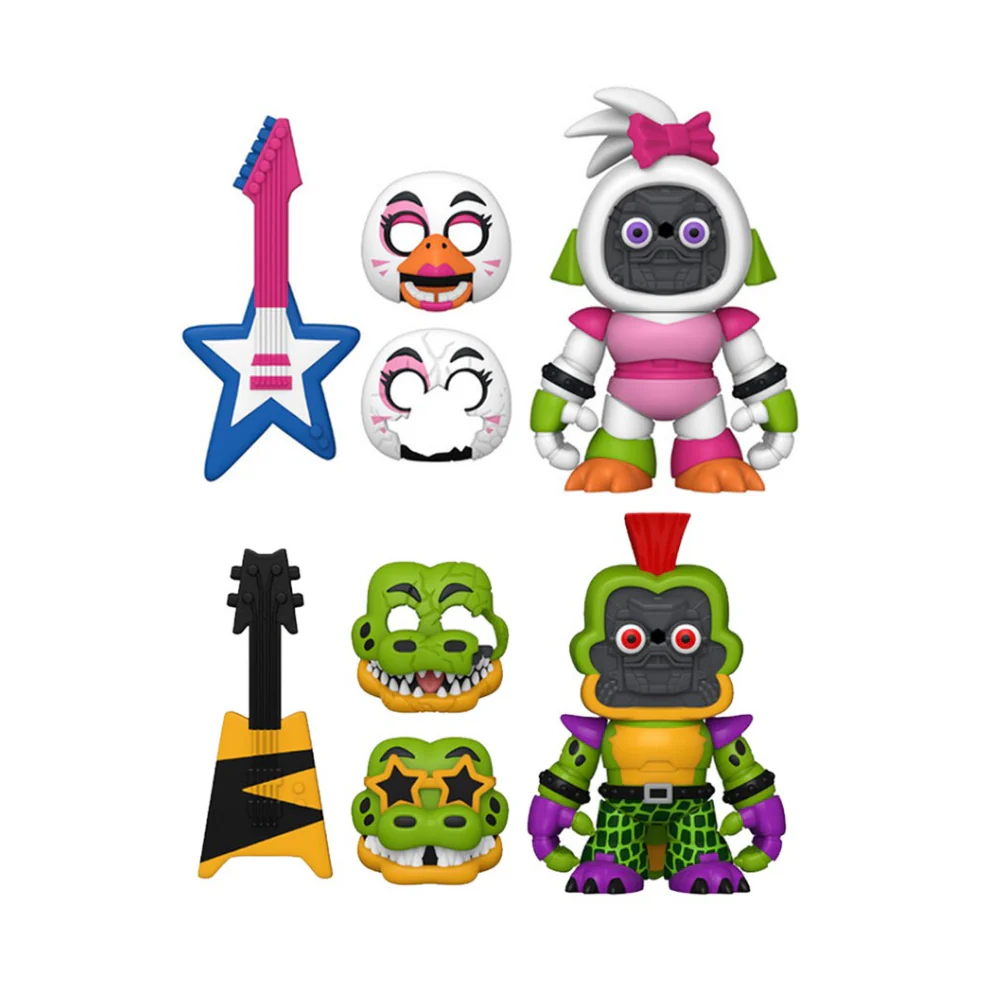 Funko Snap! Games 2 Pack: Five Nights at Freddy's - Glamrock Chica and  Gator
