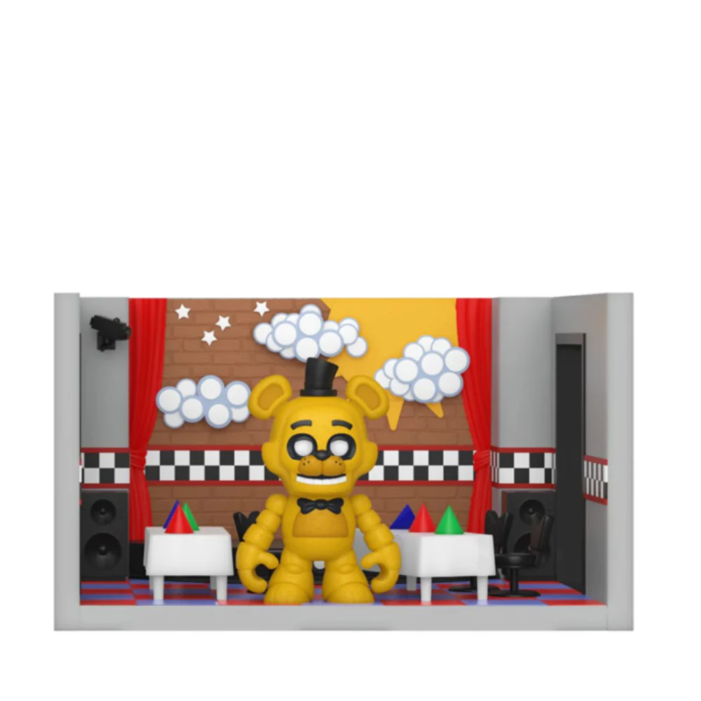 Funko Snap Playset! Five Nights at Freddy's - Golden Freddy Stage Set