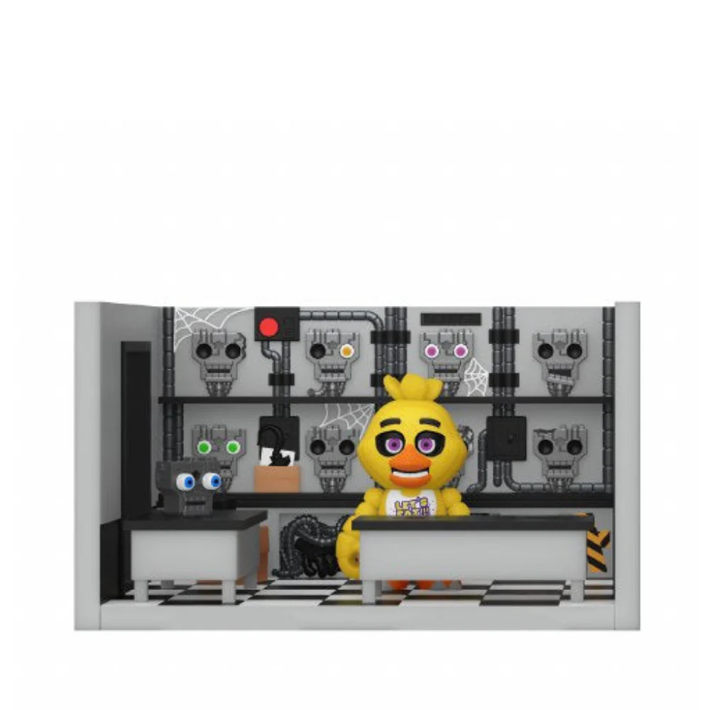 Funko Snap Playset! Game: Five Nights at Freddy's - Storage Room with Chica