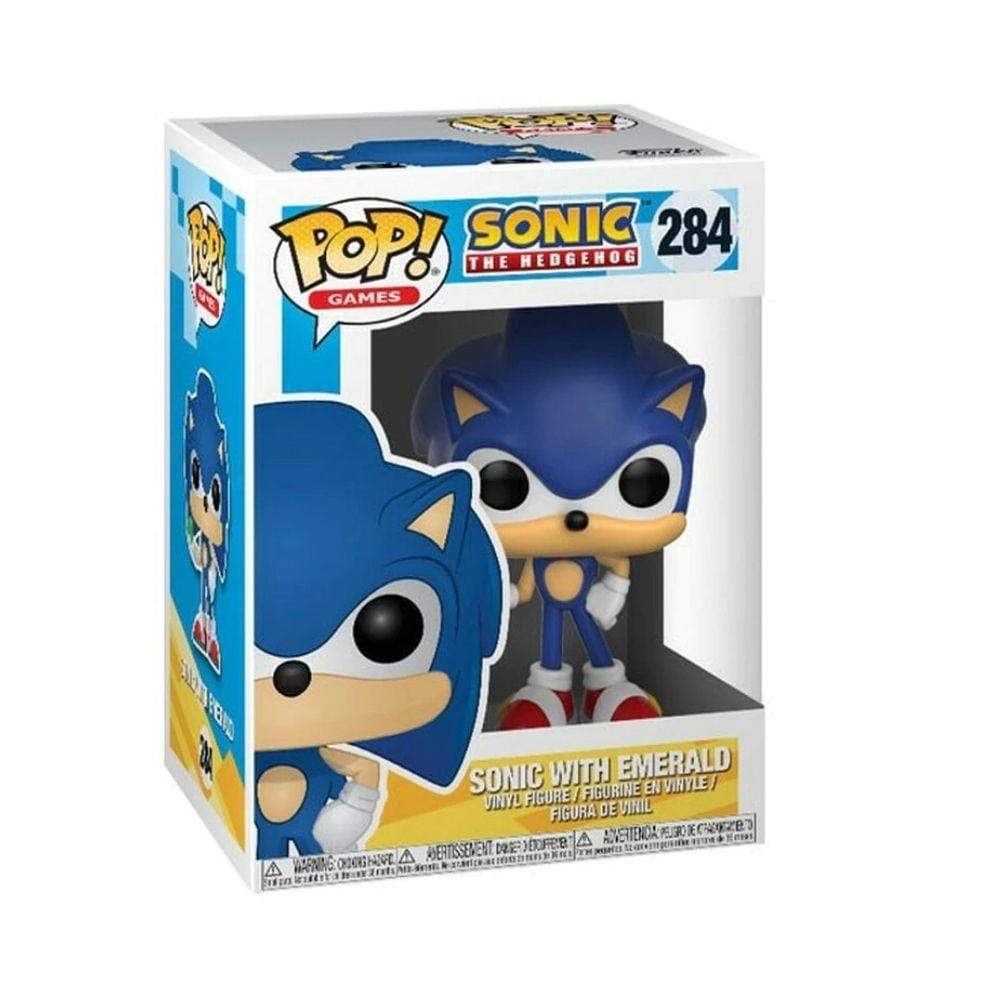 Funko : Sonic the Hedgehog with Emerald (284) - Image 2