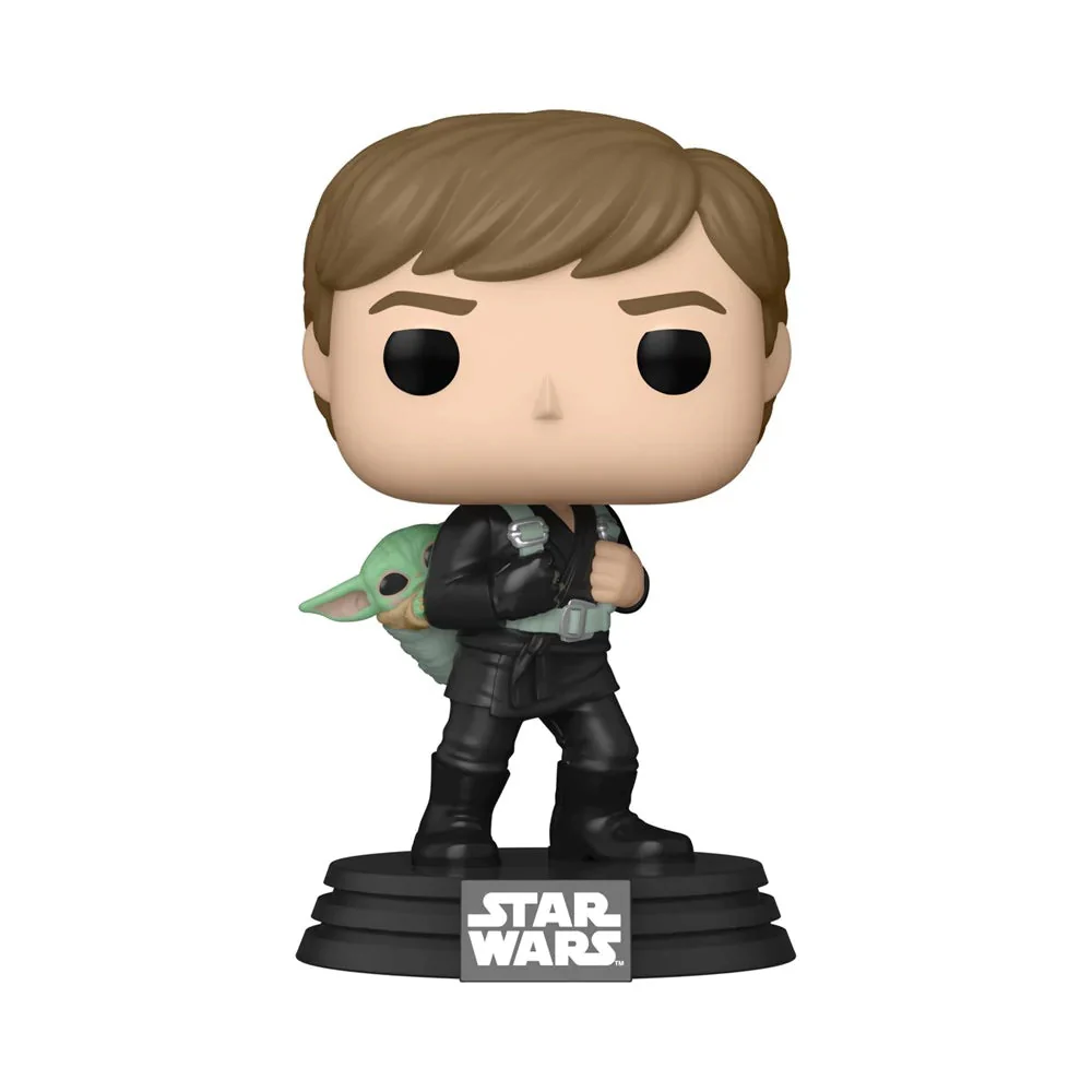 Funko : Star Wars: The Book of Boba Fett - Luke Skywalker with Grogu