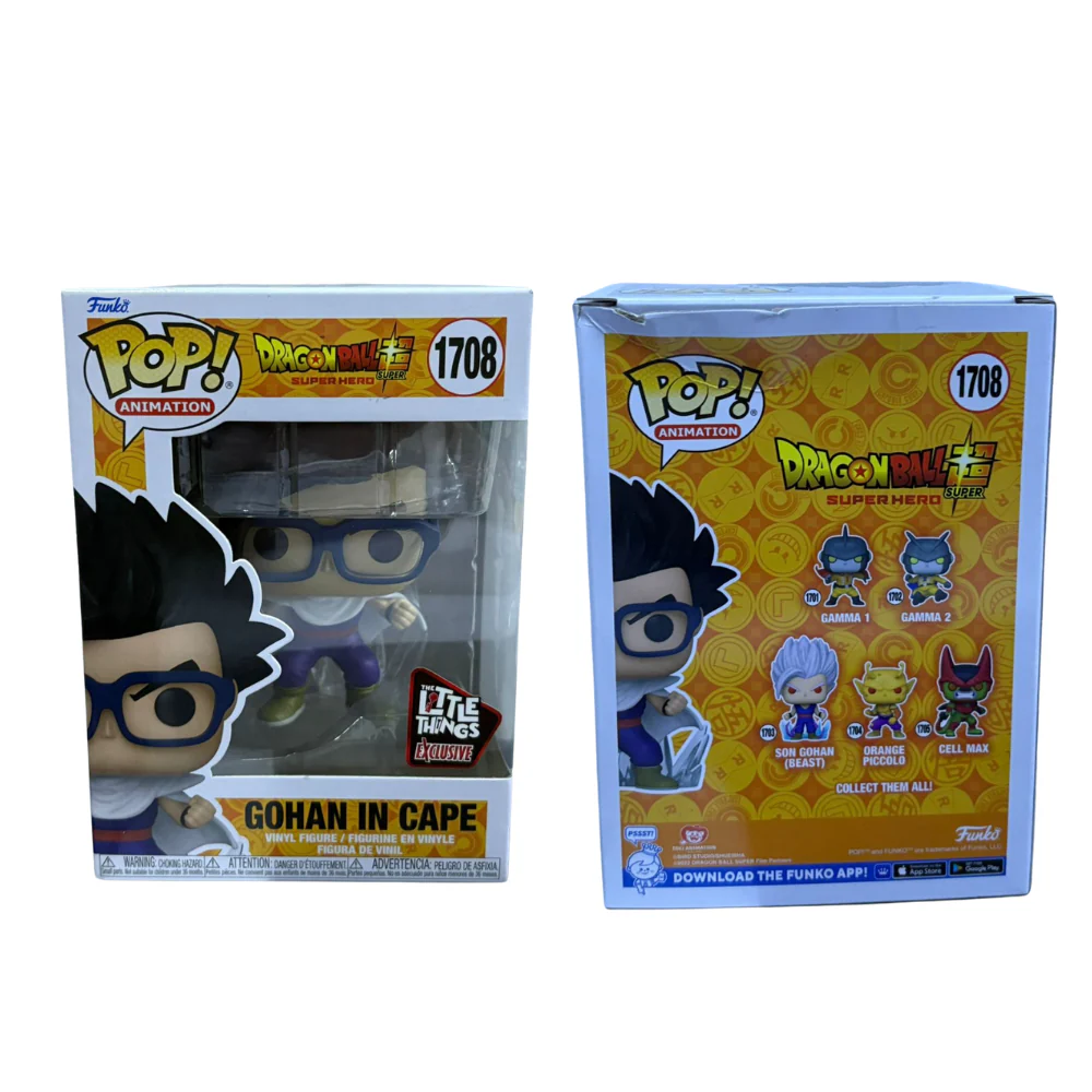 Funko TLT Exclusive : Dragon Ball SSH - Gohan in Cape [DAMAGE BOX] - Image 2
