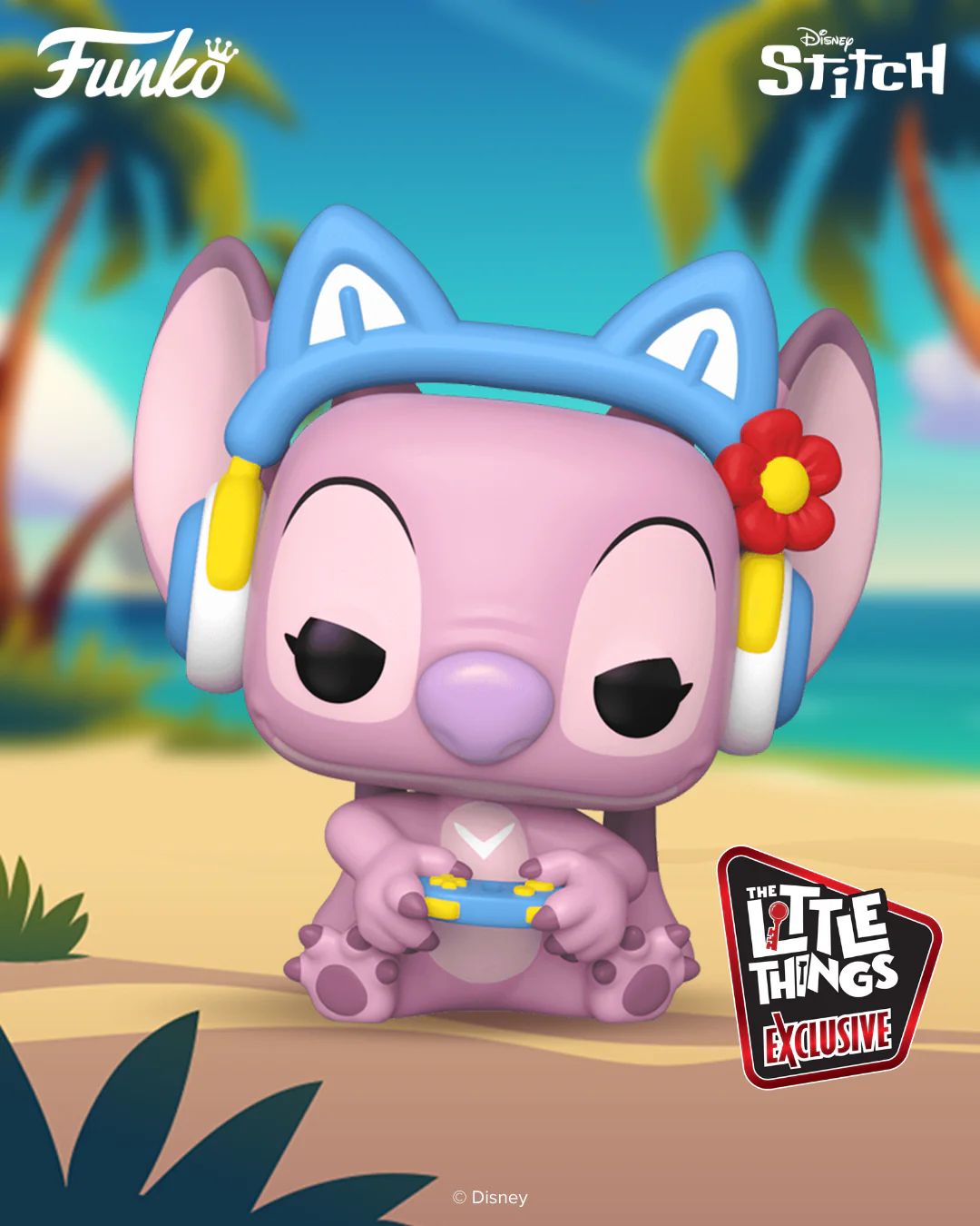 Funko Pop TLT Exclusive : Lilo and Stitch - Gamer Angel (Exc) - Image 2