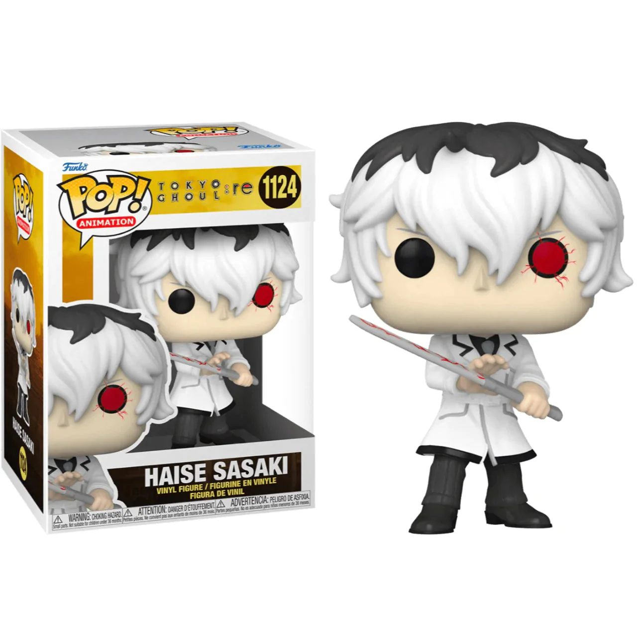 Funko : Tokyo Ghoul Re - Haise Sasaki (1124) - Image 2