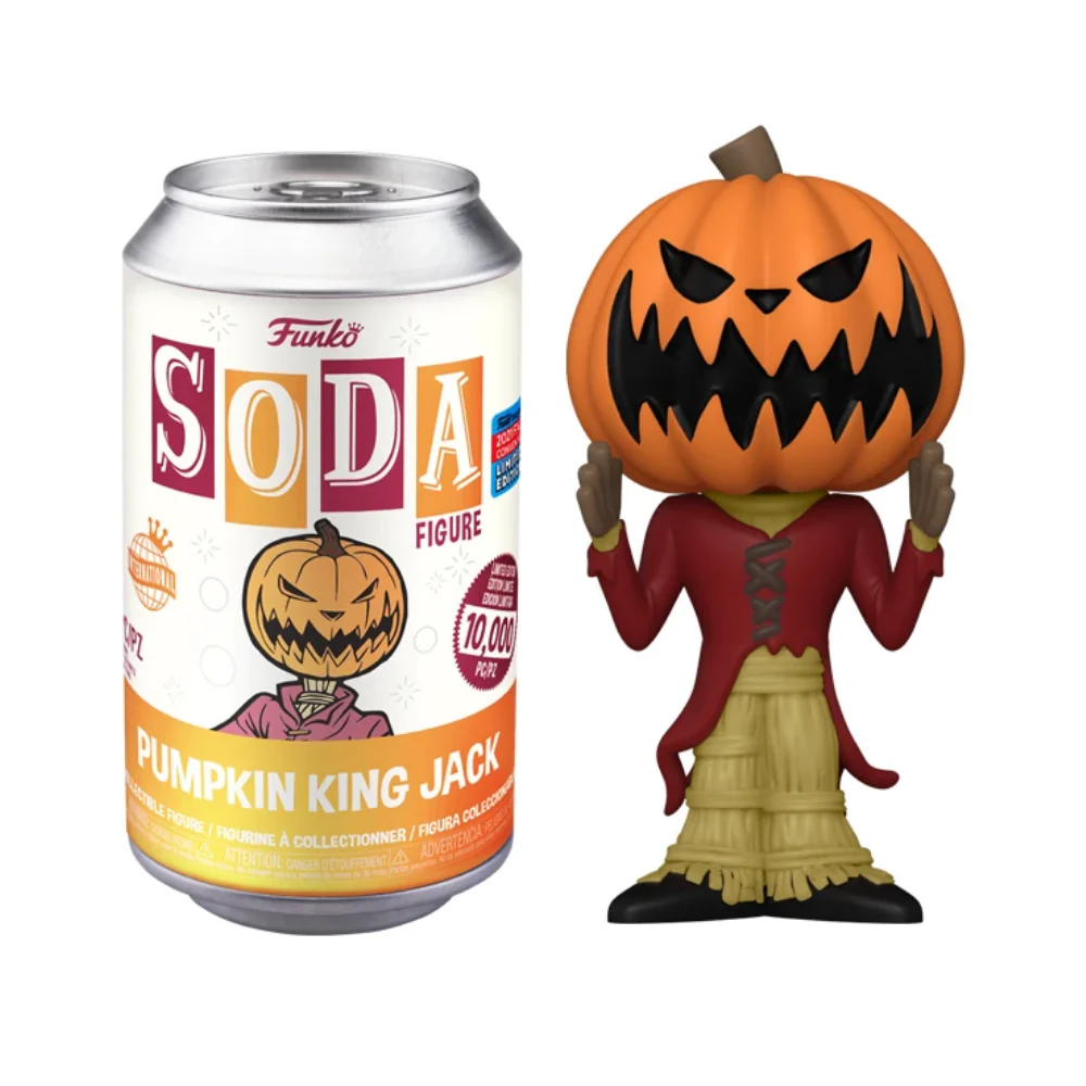 Funko Vinyl Soda NYCC Exc 2021 : DC Comics - Pumpkin King Jack