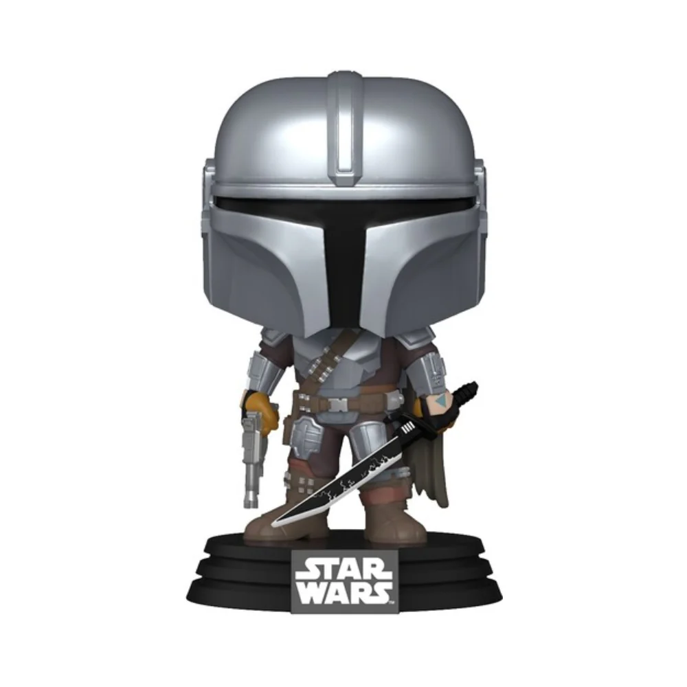 Funkos: Pop! Star Wars: Mandalorian S9 - The Mandalorian with Dark Saber