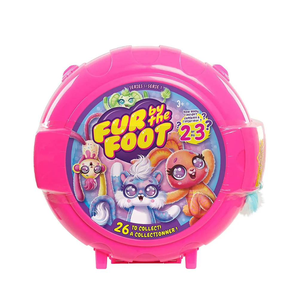 Fur by the Foot Series 1 Bubblegum Besties Mystery Plush