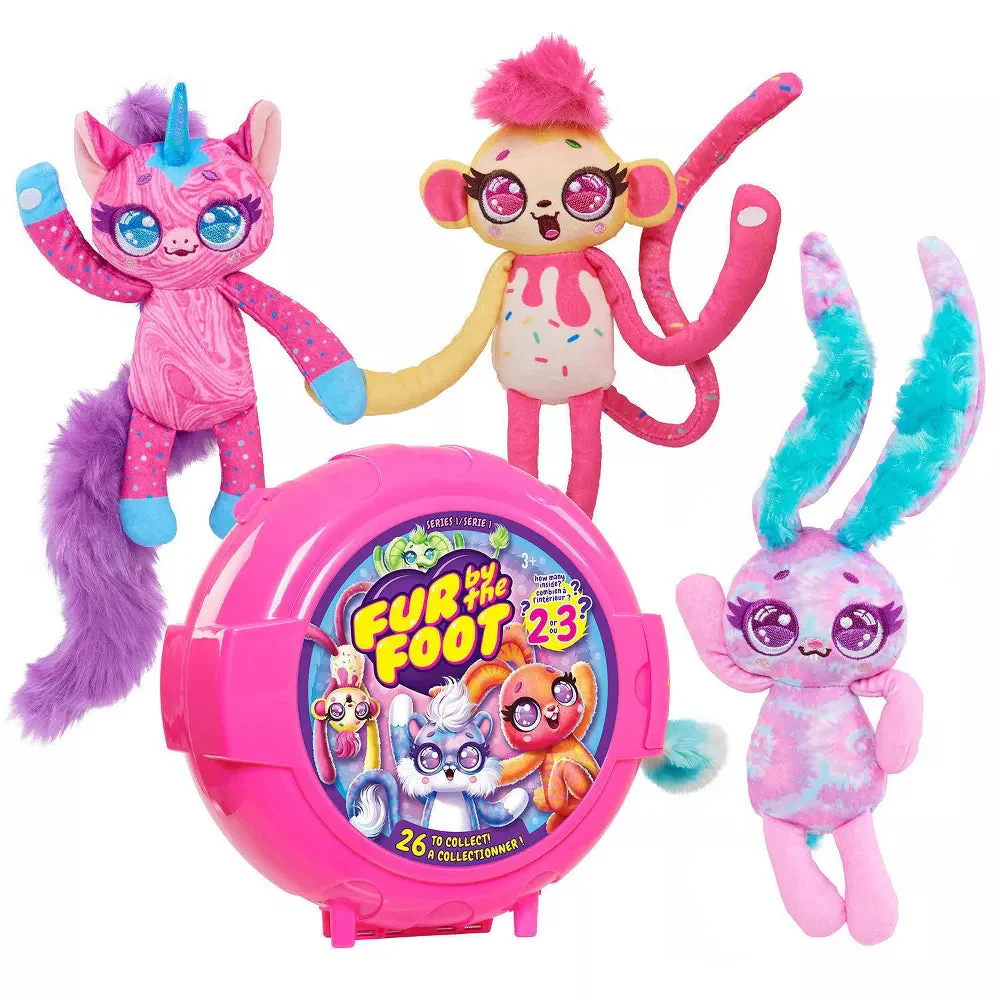 Fur by the Foot Series 1 Bubblegum Besties Mystery Plush - Image 2