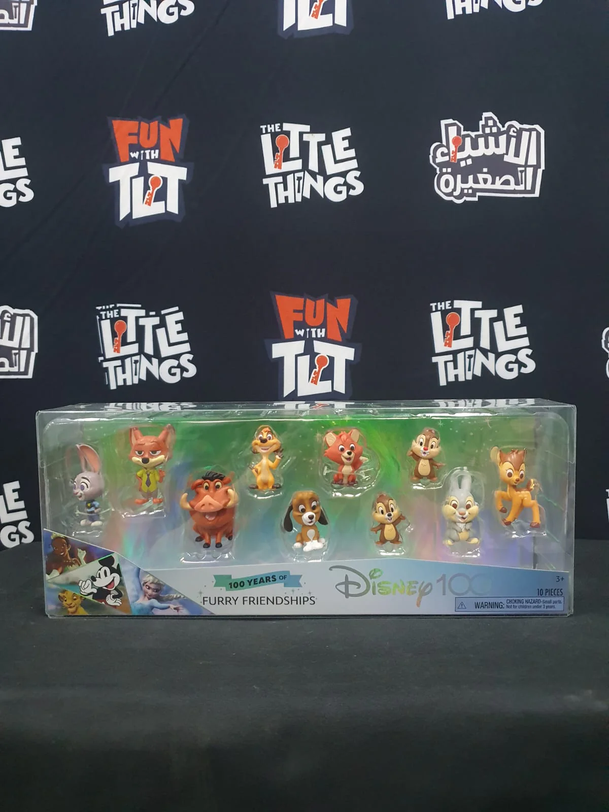 Disney D100 Celebration Figures ( Furry Friendships ) by Just Play [DAMAGED BOX] - Image 2