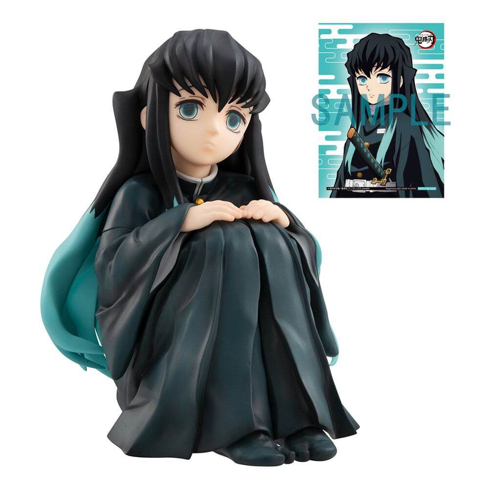 Demon Slayer Kimetsu No Yaiba Mist Hashira Muichiro Tokito GEM Series Palm Size (Deluxe) Figure by Megahouse - Image 3