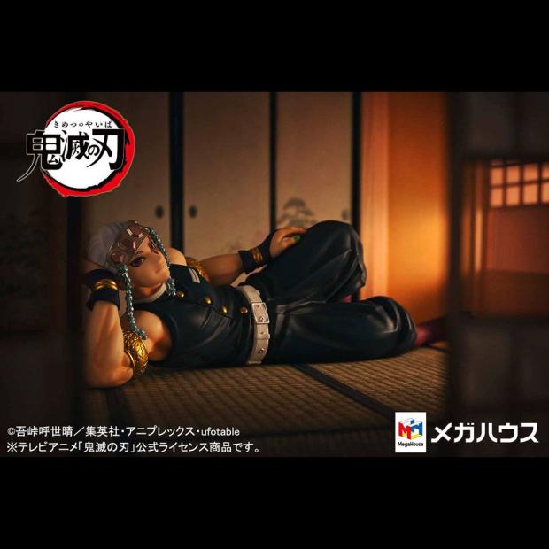 Demon Slayer Kimetsu No Yaiba Sound Hashira Tengen Usui GEM Series Palm Size Figure by Megahouse - Image 3