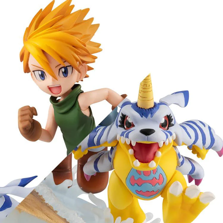 Digimon Adventure: Yamato Ishida & Gabumon 2022 Version G.E.M. Series Figure by MegaHouse - Image 4