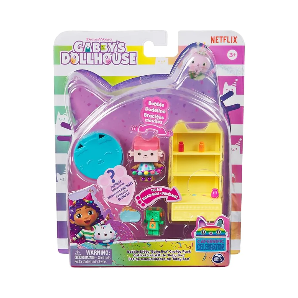 Gabby's DH Fig Bobble Kitty Baby Box Crafty Pack By Spin Master