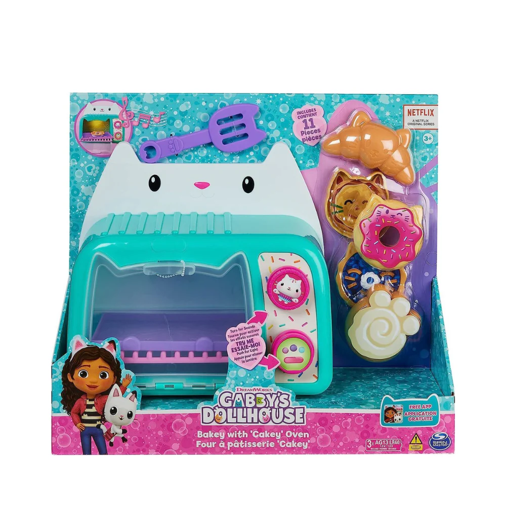 Gabby's Dollhouse Bakey With Cakey Oven