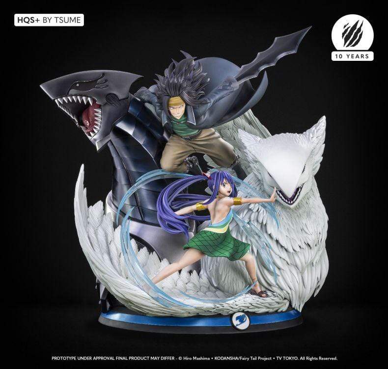 Fairy Tail Gajeel & Wendy HQS+1/4 Scale Statue by Tsume Art - Image 4