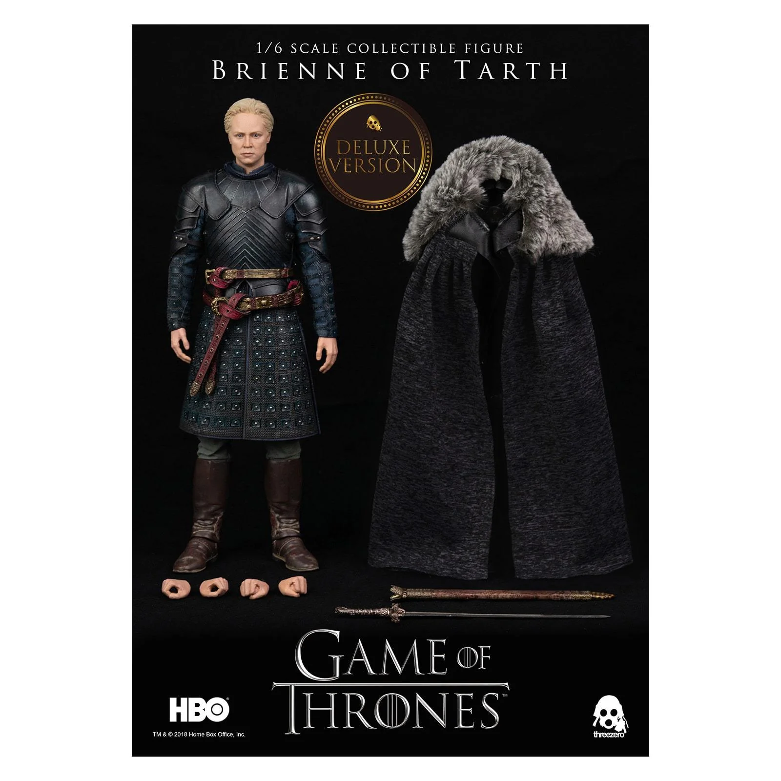 ThreeZero : Game of Thrones – 1/6 Brienne of Tarth Deluxe Version Figure - Image 3