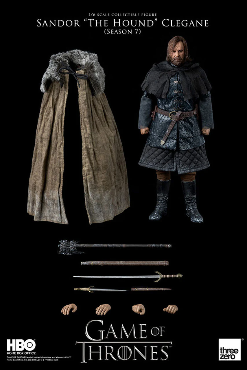Game of Thrones Sandor "The Hound" Clegane (Season 7) 1/6 Scale Action Figure by Threezero - Image 2